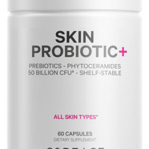 Suplemento Codeage Skin Probiotics + Prebiotics 60 Cápsulas