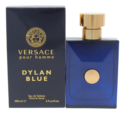 Dylan Blue By Versace Para Homens - Spray Edt De 100 Ml
