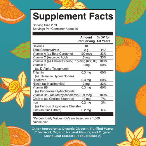 Multivitamínico E Multimineral Com Ferro Para Crianças Maryr - Imagem 5