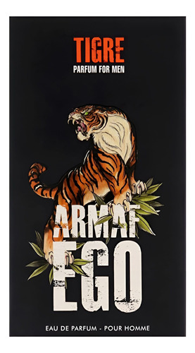 Perfume Armaf Ego Tigre Eau De Parfum 100ml Para Homens - Imagem 3