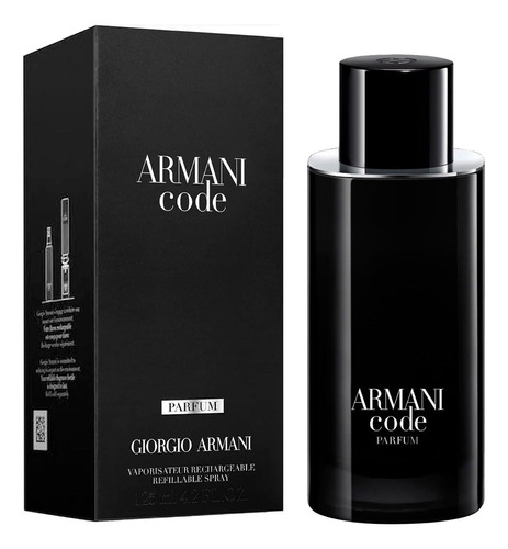 Perfume Giorgio Armani Code Parfum Recarregável 125ml Para H - Imagem 4