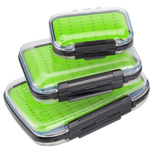 Caixas De Pesca Com Mosca Gonex Impermeáveis Leves Verdes