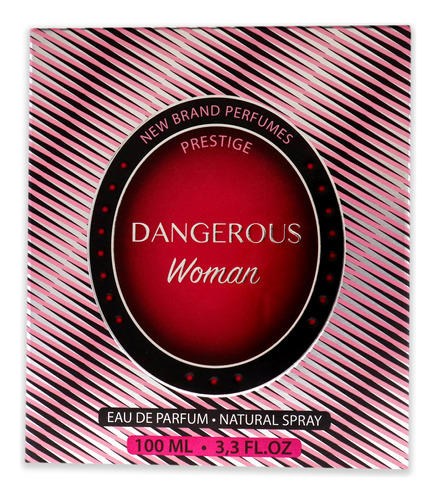 Perfume New Brand Dangerous Women Eau De Parfum, 100 Ml, Par - Imagem 6