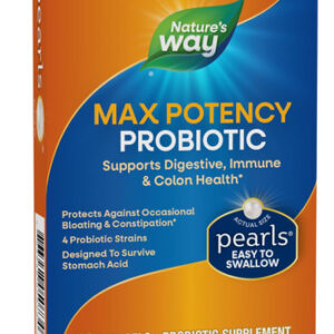 Suplemento Nature&quots Way Probiotic Pearls Max Potency 30 Soft