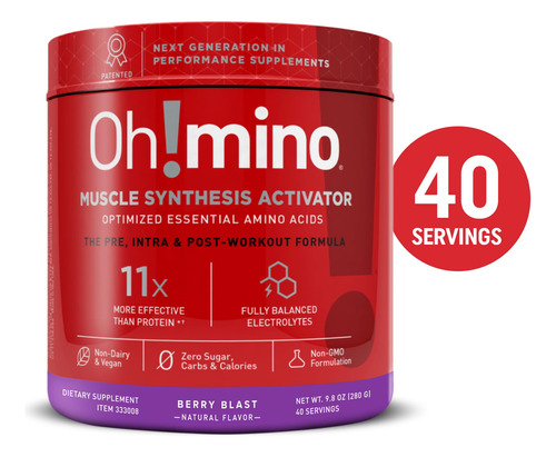 Suplemento De Treino Oh! Mistura Energética De Aminoácidos 2 - Imagem 8