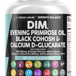 Suplemento Clean Nutraceuticals Serenti Balance 300 Mg Dim