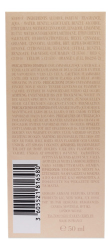 Armani Si Eau De Parfum Spray 1.7 Oz - Imagem 6