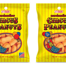 Doces Clássicos De Amendoim Marshmallow Circus - Melster Can