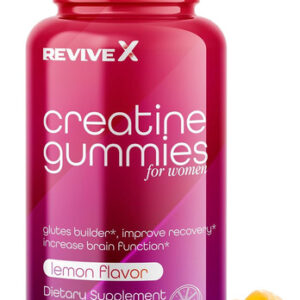 Suplemento Revive X Glute Gummies Creatina 3g Para Mulheres