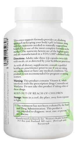Suplemento Women"s Health Network Better Bones Builder 180 C - Imagem 2
