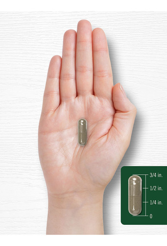 Suplemento Carlyle Mullein Leaf Extract 1500mg 200 Cápsulas - Imagem 7
