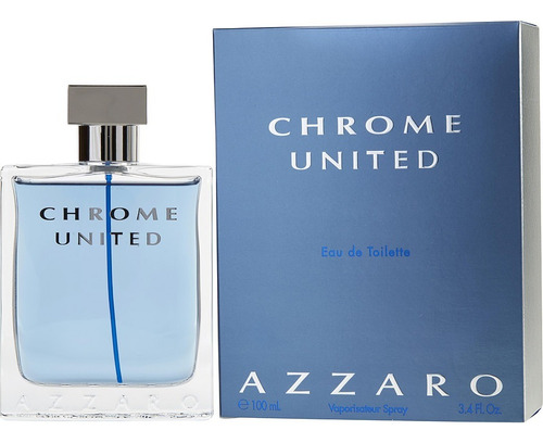 Azzaro Chrome United EDT 100ml para masculino - Imagem 6