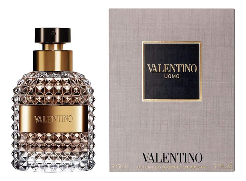 Perfume Valentino Uomo Eau De Toilette 50ml Para Homens