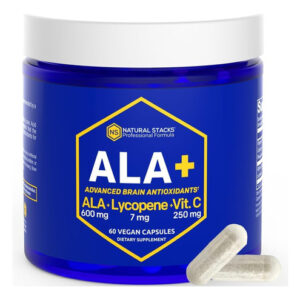 Natural Stacks Ala+ Ácido Alfa Lipóico 600 Mg Com Licopeno E