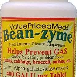 Bean-zyme 150 Unidades É De 400 Galu Por Comprimido