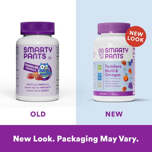 Gomas Multivitamínicas Smartypants Toddler 70 Unidades - Imagem 2