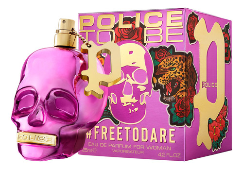 Perfume Police To Be #freetodare Woman Edt 125ml Para Mulher - Imagem 2