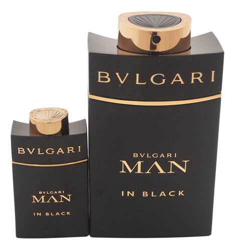 Conjunto De Perfumes Bvlgari Man In Black Eau De Perfume 100 - Imagem 2