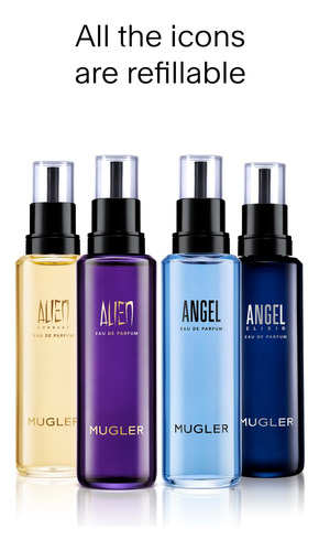 Perfume Mugler Alien Refill Eau De Parfum 100ml For Women - Imagem 4