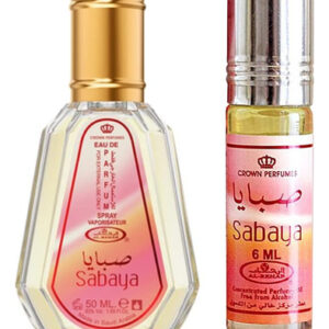 Conjunto De Perfume Al Rehab Sabaya Eau De Parfum 50ml + Rol