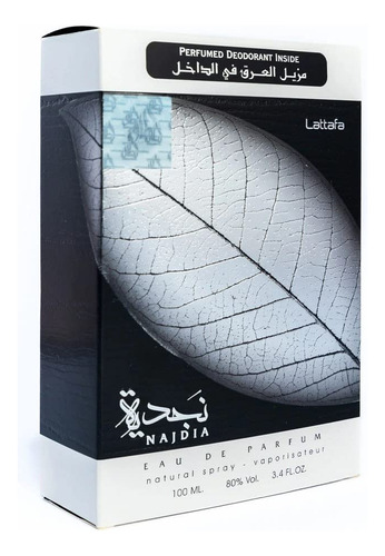 Conjunto De Perfumes Lattafa Najdia Para Homens Eau De Parfu - Imagem 2