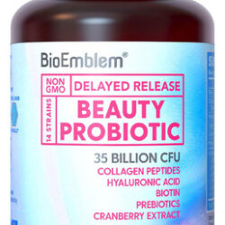 Suplemento Probiótico Bioemblem Beauty Women 35g Cfu 30 Cáps