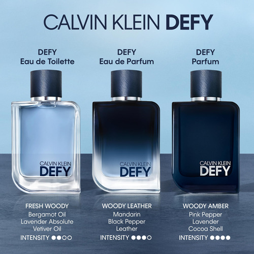 Perfume Calvin Klein Defy Edt 200ml Para Lavagem De Cabelo E - Imagem 3