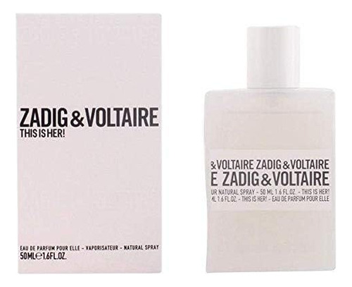 Perfume Zadig & Voltaire This Is Her Eau De Parfum 50ml Spra - Imagem 3