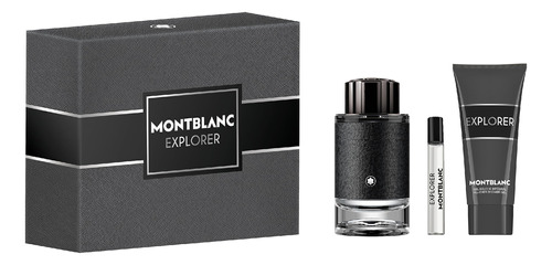 Perfume Montblanc Explorer Para Homens 100 Ml Edp, Conjunto