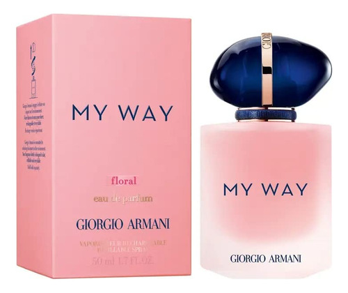 Perfume Giorgio Armani My Way Floral Eau De Parfum 50ml Para - Imagem 2