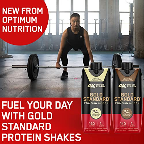Shake De Proteína Optimum Nutrition Gold Standard 24g 325ml - Imagem 3