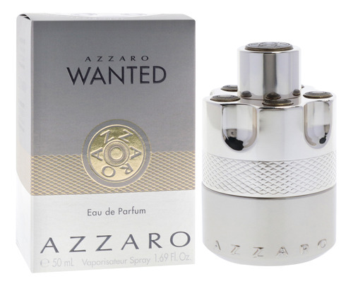 Perfume Azzaro Wanted Eau De Parfum 50ml Para Homens - Imagem 3