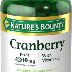 Suplemento Nature's Bounty Triple Strength Cranberry 250ct