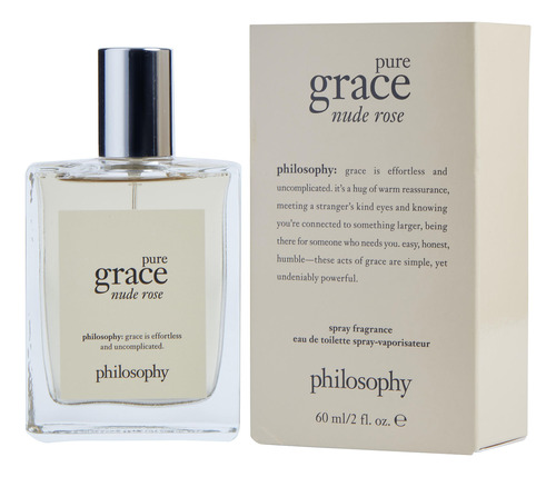Perfume Philosophy Pure Grace Nude Rose Edt 60ml Para Mulher