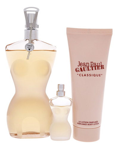 Conjunto De Presentes Clássico De Perfume Jean Paul Gaultier