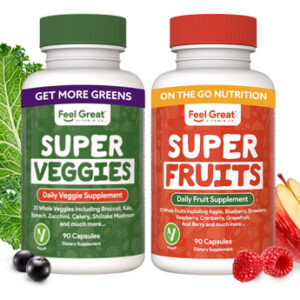Suplementos Feel Great 20+ Super Reds De Frutas E Vegetais