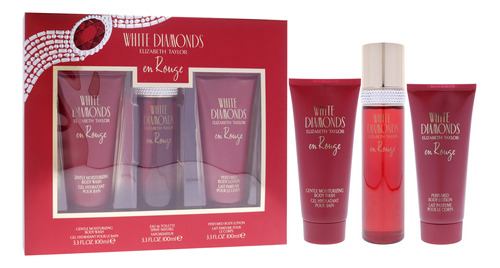 Perfume Elizabeth Taylor White Diamonds En Rouge Para Mulher - Imagem 3