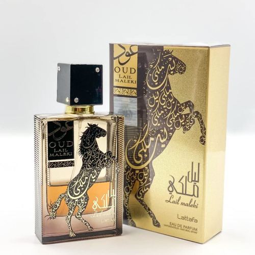 Perfume Lattafa Perfumes Oud Lail Maleki Eau De Parfum 100ml - Imagem 4