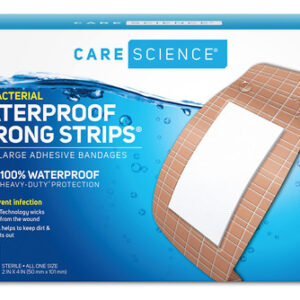Bandagens Adesivas Care Science Waterproof Strong Strips Xl