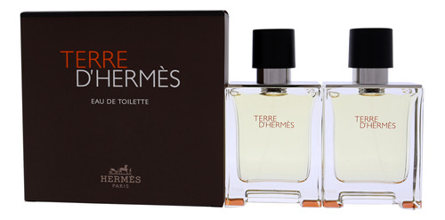 Conjunto De Presente Perfume Hermes Terre D'hermes Para Home