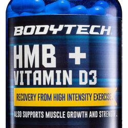 Suplemento Bodytech Hmb + Vitamina D3 120 Cápsulas