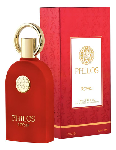 Perfume Maison Alhambra Philos Rosso Edp 100ml Para Mulheres - Imagem 2