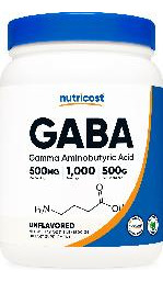 Suplemento Nutricost Pure Gaba 500g Em Pó (gama Aminobutyr) - Imagem 2