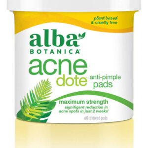 Almofadas Anti-espinhas Alba Botanica Acnedote 60 Unidades