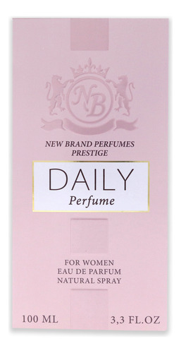 Perfume New Brand Daily Edp 100ml Para Mulheres - Imagem 5