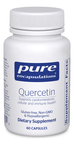 Suplemento De Encapsulamentos Puros De Quercetina Com Biofla