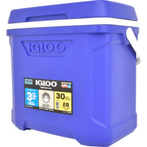Cooler Igloo Profile Ii 30 Quart Bail Blue