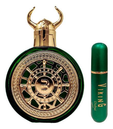 Perfume B Bharara Viking Dubai 100ml Unisex - Imagem 2