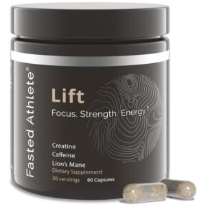 Suplemento Energético Fasting Athlete Lift Com Crina De Leão