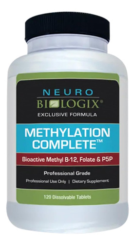 Suplemento Neurobiologix Methylation Complete 120 Comprimido
